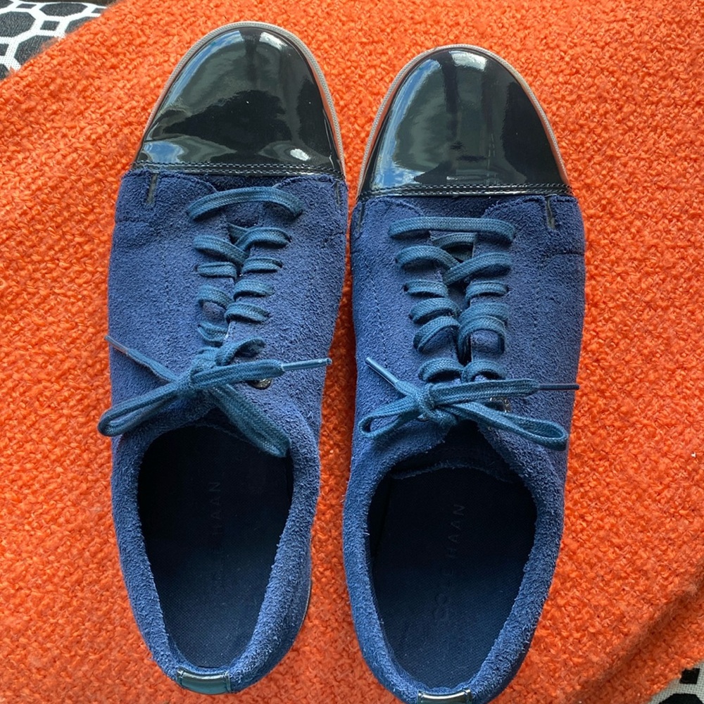 Cole Haan Suede and Patent Shoes 8.5